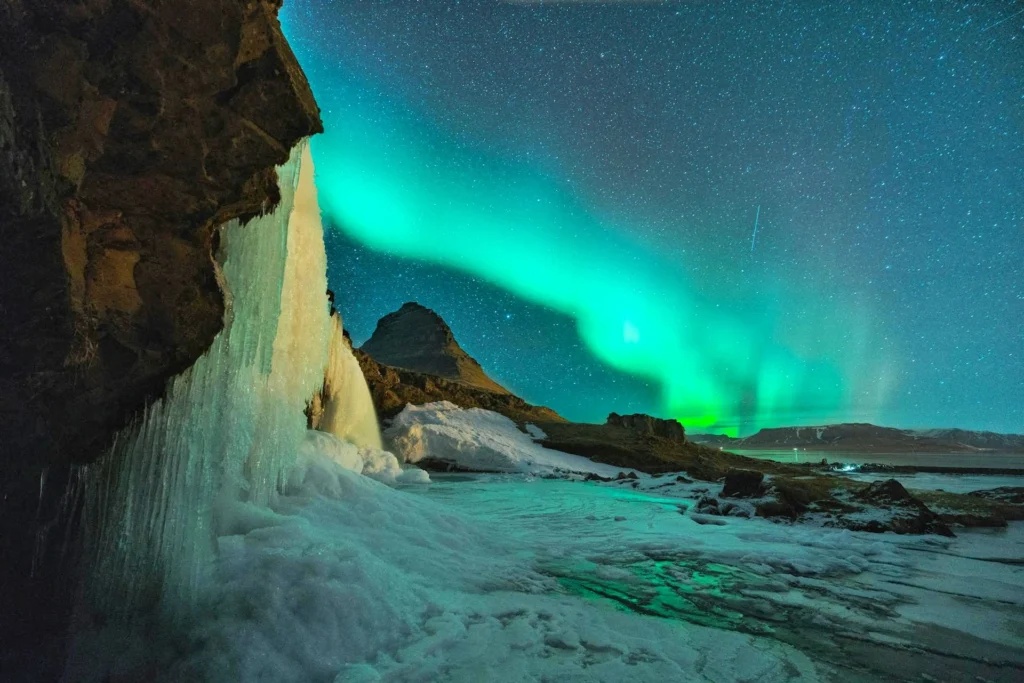 The Aurora Borealis in Iceland